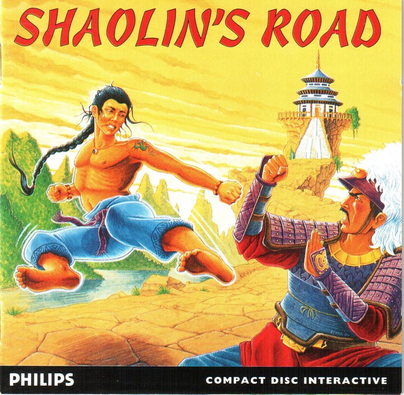 Shaolin's Road box art for CD-i